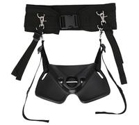 HERCHR Fishing Rod Holder Adjustable Belt Clip Rod Holder Fishing Belt Shoulder Harness Support Waist 35.4 to 51.2in Adjustable Offshore Stand Up Fish Tackle Accessories