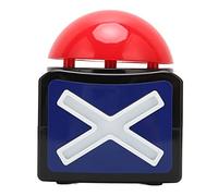 HERCHR Game Answer Buzzers 2 Pack, Game Show Buzzers with Light and Sound, Family Feud Buzzer Buttons for Kids Adults, Birthday Party, Holiday, Classroom