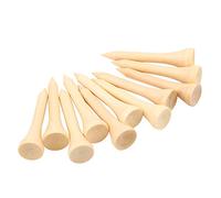 HERCHR golf tees wood, wood tees golf, Premium Wooden Golfs Teess, 200 pcs Lot 5 Sizes Wooden Golfs Teess, Reduce Friction Side Spin More Stable