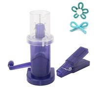 HERCHR Knitting Machine French Icord Hand Knitting Machine DIY Spool Knitter Hand Operated Handmade Manual Rope DIY Spool Knitter Bracelet Weave Tool