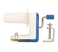 HERCHR Knitting Wool Winder Holder, Manual Wool Yarn Cone Ball Winder Table Top Hand Operated Winder for Winding Thread Lace String