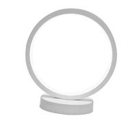 HERCHR led Circle Light, Circle LED Nightstand Lamp with USB Port, Circles Table Lamp Bedside Decorative Lamps LEDs Night Light Energy Saving Eye Care Sleep Lights for Bedroom (#1)