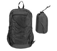 HERCHR Lightweight Packable Backpack, 20L Foldable Small Travel Hiking Backpack Oxford Cloth Multifunctional Water Proof for Camping Cycling Outdoor (Black)