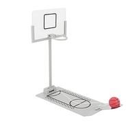 HERCHR Mini Basketball Machine, Miniature Office Desktop Ornament Decoration Basketball Hoop Board Game Table Decoration for Basket ball Lovers