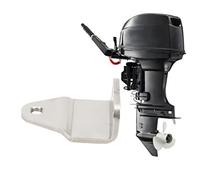HERCHR Outboard Engine Hook Steering, Stainless Steel Boat Engine Steering Hook for 2 Stroke Outboard Motor