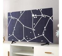 HERCHR Outdoor TV Cover,TV Universal Protectors Indoor/Outdoor for SmartTV Universal Elastic Hanging Television Protector for Home(43 inch C)