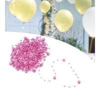 HERCHR Pearl Beads Chain, 10M/32.8Feet Artificial Pearls String Chain, Fishing Line Garland Wedding Party Decoration