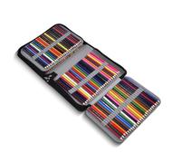 HERCHR Pencil Case Large Capacity 150 Slots Pencil Cases Pen Bag Pouch Holder Zippered PU Pen Organizer Bag 11.22x8.07x1.96in for Color Pencils Stationery