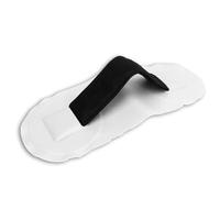 HERCHR PVC Boat Handles, PVC Glue On Strap Handle Patches Inflatable Boat Handle Paddleboard Inflatable Boats Kayak Seat Strap Glue On Grab Handrail Replacement for Kayak Surfboard Canoes (White)