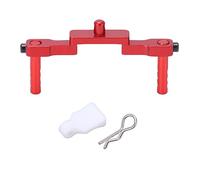 HERCHR RC Body Post Mounts, CNC Machined RC Mount Shell Column Flat Magnet for RC Car Body Shell Mount for AXIAL SCX24 1/24 RC Cars(Red)