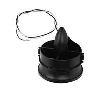 HERCHR RC Duct, 30mm K30 RC Plastic Duct Good Coordination Stable Strong Power High Efficiency Propeller Kit with Stable performance for 1S Power Ducted Aircraft (CW)