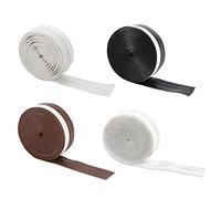 HERCHR Rubber Weather Strip, 5m/16ft Draught Excluder Tape Self-Adhesive Window Door Seal Strips