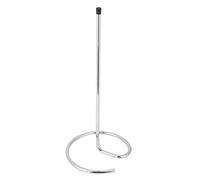 HERCHR Silver Decanter Dryer, Bottle Drainer Decanter Drying Rack Stainless Steel Decanter Rack Upside Down Holder Wine Decanter Drying Stand, 12.2x6.5inch