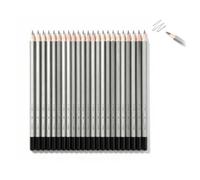 HERCHR Sketching Pencils Set of 24 Drawing Pencils Set for Adults Pack of 24 14B to 9H Soft Graphite Sketching Graphite Art Pens for Drafting Shading Drawing Illustrations