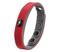 HERCHR Universal Rubber Bracelets, Silicone Anti Static Wristband, ESD Wrist Strap Grounding Wristband Soft Wireless Release Silicone Sports Bracelet for Men Women Events Festival (Red)