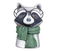 HERCHR Vase Resin Vase Animal Head Shape Vase,Animal Face Vase Of Deer, Cute Animal Vases Decorative Modern Floral Vase for Gardening(silver)