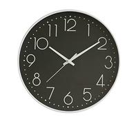 HERCHR Wall Clock Silent Non Ticking Modern,8 Inch Round Kitchen Modern Decorative Wall Clock Battery Operated for Office Classroom Home Living Room Bedroom Kitchen