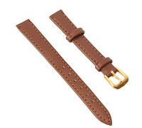 HERCHR Watch Strap 2Pcs Vintage PU Leather Replacement Bracelet Band Buckle Watch Strap PU Leather 12/14/16/18/20/22mm for Men Women (12mm)