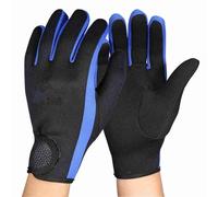 HERCHR Water Gloves 1.5mm Neoprene Five Finger Warm Wetsuit Winter Gloves for Scuba Diving Snorkeling Surfing Surfing Kayaking Canoeing Swimming (M)