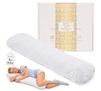 HerComfort Pillows Weighted Pillow for Adults 3 KG | 104 * 30 CM | Sleep Better & Feel Calm | Weighted Body Pillow | All-Season | Sleeping Hugging Pillows for Adults | Helps to Focus