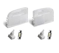 HERCOO Roof Map Dome Light Cover Lens Kit Overhead Interior Dome Lamp Switch LED Bulb Compatible with Honda CR-V Odyssey Accord Pilot Ridgeline Element Insight