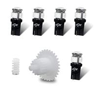 HERCOO Speedometer Odometer Gear Repair Kit New Speedo Gear Cluster Bule LED Light Bulbs for Dash Instrument Gauge Compatible with Ford Mustang 1994 1995 1996 1997 1998