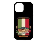 Herculaneum Italy Flag Ancient Ruins Mount Vesuvius Vintage Case for iPhone 12 Pro Max
