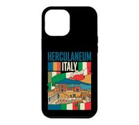 Herculaneum Italy Flag Ancient Ruins Mount Vesuvius Vintage Case for iPhone 12 Pro Max