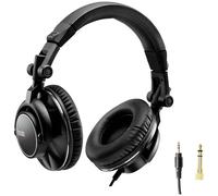 Hercules 4780897 DGP DJ60 Over-ear headphones Corded Black Foldable