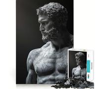 Hercules Ancient Statue 1000 Piece Jigsaws for Teenagers Puzzle Creative Play Fine Thick Real Challenge (38x26cm)