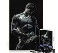 Hercules Ancient Statue 1000-piece Puzzle for Teenagers Logic Build Precise Connection Fun Challenge Furniture Decor (50x75cm)