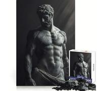 Hercules Ancient Statue Adult Jigsaw Puzzle1000 Pieces Cognitive Train Indoor Fun Pattern Build (38x52cm)