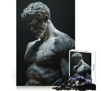 Hercules Ancient Statue Jigsaw Puzzles for Teenagers 1000 Piece Cozy Fun Good Thick Family Game Evening Game (50x75cm)