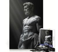 Hercules Ancient Statue Jigsaws 1000 Pieces for Adults Indoor Play DownTime Game Family Game Table Accent (38x52cm)