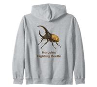 Hercules Beetle Awesome Dynastes Hercules For Entomologist Zip Hoodie
