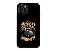 Hercules Beetle Small but Mighty Insect Entomology Case for iPhone 11 Pro