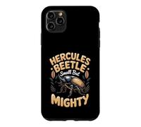 Hercules Beetle Small but Mighty Insect Entomology Case for iPhone 11 Pro Max