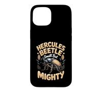 Hercules Beetle Small but Mighty Insect Entomology Case for iPhone 15