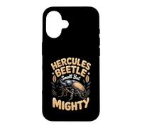 Hercules Beetle Small but Mighty Insect Entomology Case for iPhone 16