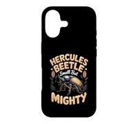 Hercules Beetle Small but Mighty Insect Entomology Case for iPhone 17