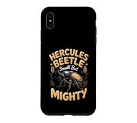 Hercules Beetle Small but Mighty Insect Entomology Case for iPhone XS Max