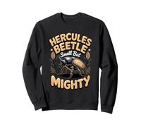 Hercules Beetle Small but Mighty Insect Entomology Sweatshirt