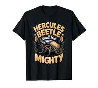 Hercules Beetle Small but Mighty Insect Entomology Value Graphic T-Shirt