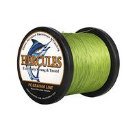 Hercules Braided Fishing Line 2000m 2187yds 10lbs-200lbs Pe Superline 8 Strands (Army Green 30lb/13.6kg 0.28mm)
