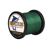 Hercules Braided Fishing Line 2000m 2187yds 10lbs-200lbs Pe Superline 8 Strands (Green 30lb/13.6kg 0.28mm)