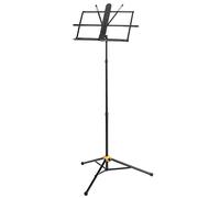 Hercules BS118BB Music Stand with Folding Desk and EZ Grip