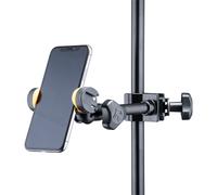 Hercules DG207B Smartphone Holder 4.7-6.9" Desk Tube Tripod Mic Stand Mount