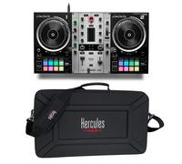 Hercules DJ Control Inpulse 500 - Silver Edition With Case and Serato DJ Pro