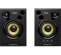 Hercules DJMonitor 42 - Professional 2-Way Active DJ Monitors with 4.5” Speakers for Studio and DJ