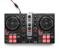 Hercules DJControl Inpulse 200 MK2 - Compact DJ Controller with LED Light